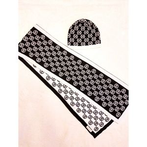 Michael Kors hat & scarf set